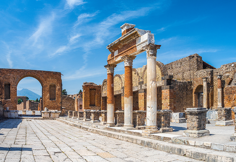 Halvdagstur til Pompeii